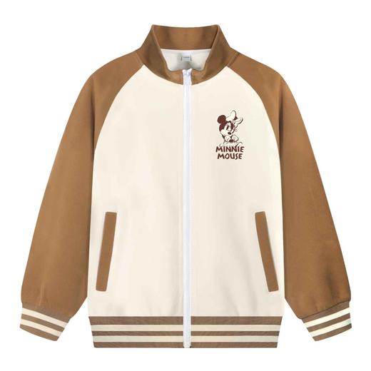 迪士尼女童外套春秋款棒球服2025新款儿童上衣春季洋气女大童春装 商品图6