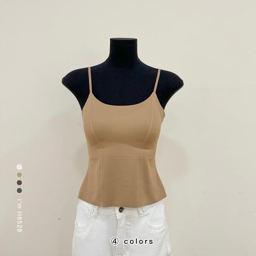 老米优品🎈3-5天！秋日温暖贴心的呵护~《免穿Bra云朵绒暖肤无痕小吊带背心》软糯云朵绒 + 发热黑科技~BX250916A 商品图1