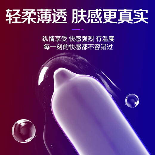 第六感 避孕套 安全套冰火一体24只 两重天超薄超滑 男女 成人情趣用品 商品图4