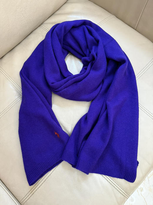 915-7 渠道货 小马刺绣 百分百羊绒 炒鸡炒鸡软糯 大尺寸长围巾 商品图11