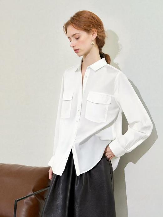 冰点价！仅限11.11！退货勿拍【秋新品】古泥7077 100%棉精致走线品质衬衫-喜出 商品图0