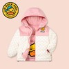 G.DUCKKIDS小黄鸭儿童双面穿棉服冬季连帽加厚保暖棉衣棉袄外套潮90-140 商品缩略图2