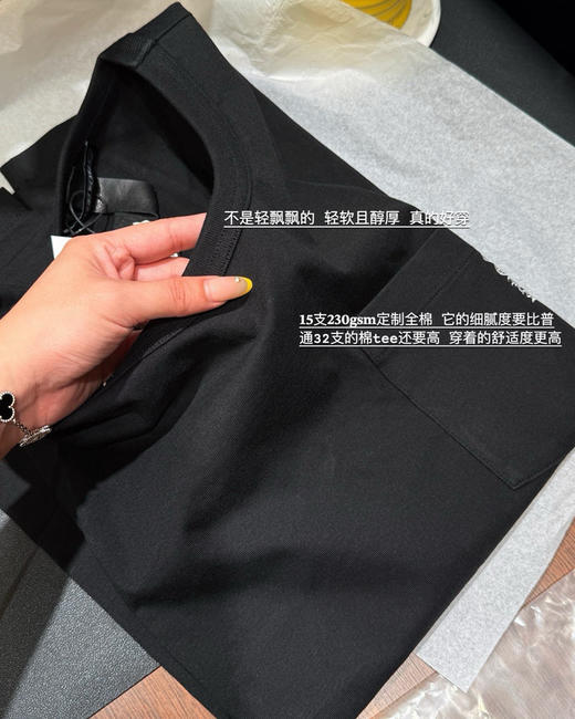 克罗心哥特梵文纯棉长袖T恤衫091302 商品图7