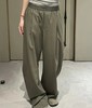 重磅渠道  贸易公司  Lew精纺羊毛织带长裤 松紧腰阔腿裤  欧洲进口精纺羊毛 商品缩略图0