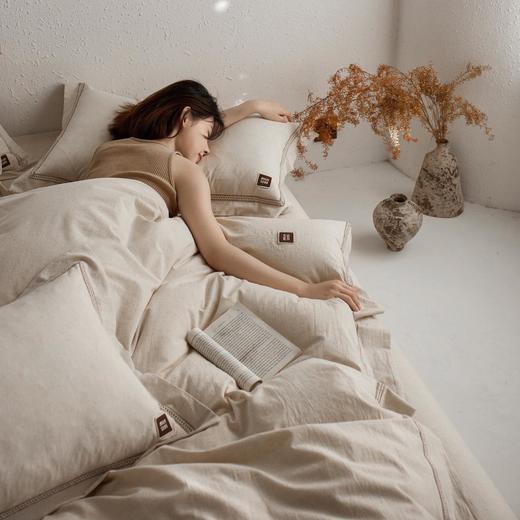 【下单5-7天发】由米简慕系列棉麻四件套|棉麻自带呼吸感，A类面料放心睡 商品图0