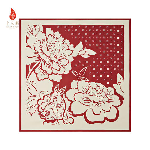 上久楷宋锦新中式中秋礼盒练空逐月大方巾文创国风礼盒送礼 商品图2