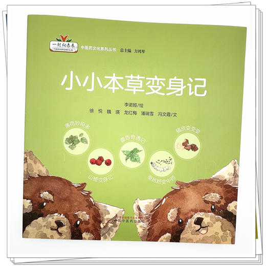 【全5册】小小本草变身记 李诺娅 绘 “一起向未来”中医药文化系列丛书 中国中医药出版社 商品图3