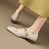 【预售5天】法式软皮软底浅口方头单鞋女新款春秋百搭低跟仙女风玛丽珍鞋YF&8883 商品缩略图0