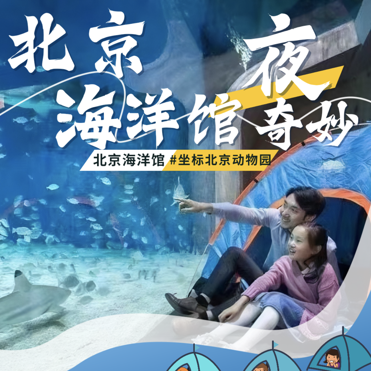 【奇妙之夜】下周六/元旦| 北京海洋馆奇妙夜来啦！周末多巴胺，快乐不打烊！