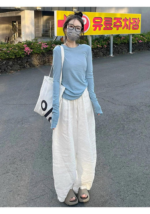 高级感正肩T恤 商品图6