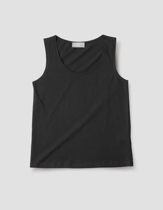 Margaret Howell 25AW 白色/黑色平纹针织棉背心 商品图9