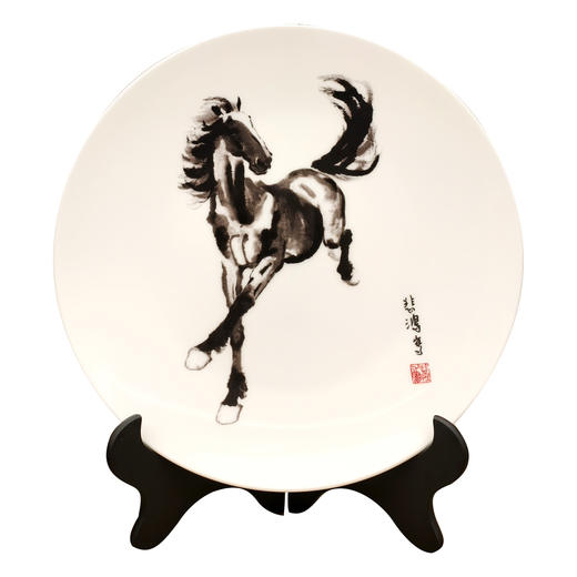 荣宝斋·奔马盘 商品图0