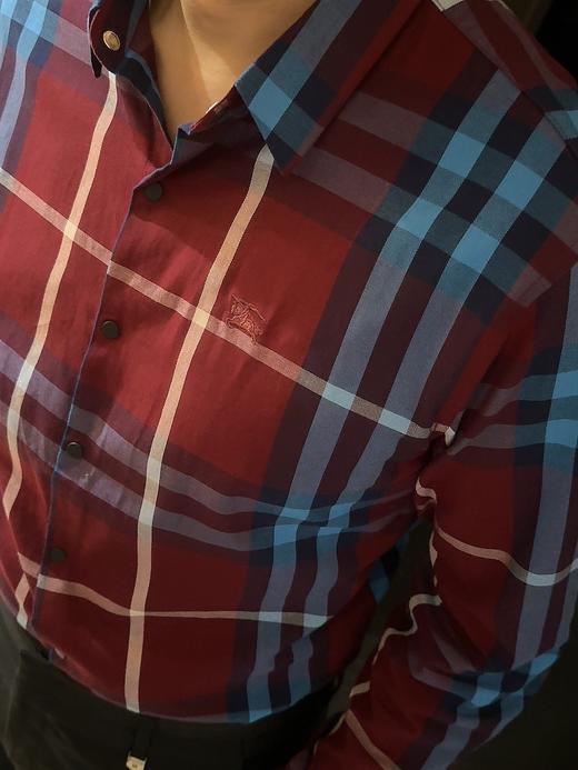 巴家红色格纹衬衣  男女同款 商品图9