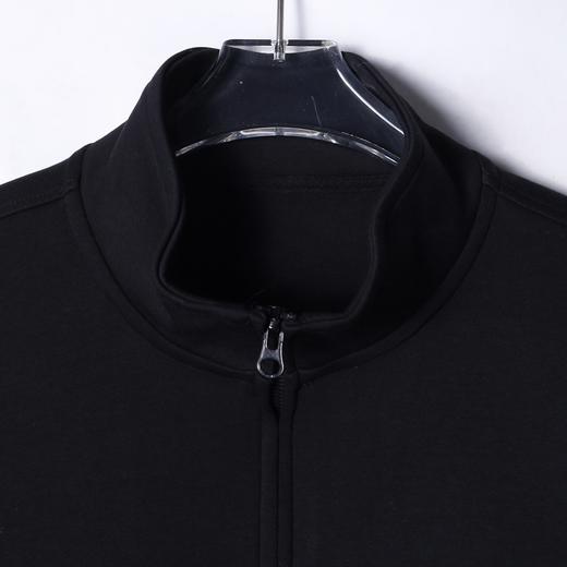 9908SDSA男士秋冬新款痞帅男装运动风纯色拉链立领卫衣宽松百搭外套 商品图2