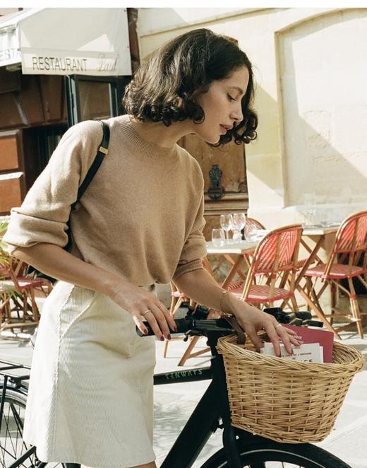 秋冬新款马卡龙色系100羊毛针织打底衫显瘦百搭羊毛衫 圆领、V领、半高领三款可选~ 商品图1