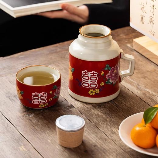 咏宣汝窑结婚礼品复古小暖壶家用闷茶壶泡茶壶功夫茶具中式泡茶壶 商品图1