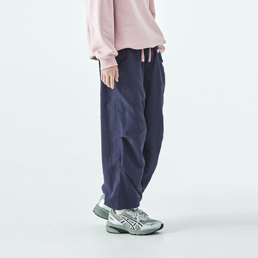 预售1.8发 棵初2025年秋冬新款亲子中大女童内里加绒机能裤户外防泼水束脚裤 商品图3