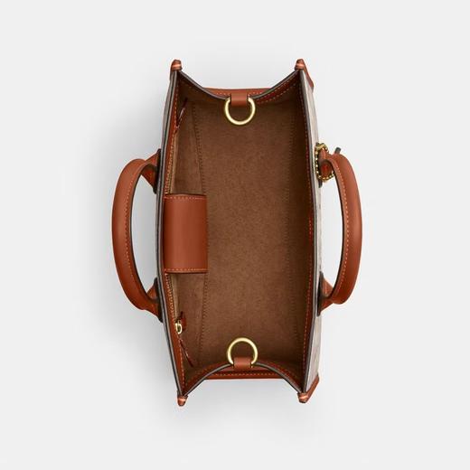 【爆】【4.5折】1楼COACH蔻驰马车图案印花ACE 26号托特包吊牌价4500 活动价2025 商品图5