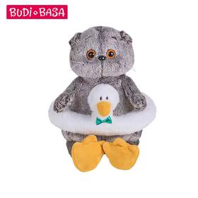 4楼Eubelle欧蓓 BUDIBASA巴迪宝思宝喜可猫+大白鹅泳圈25cm 毛绒玩具 活动价：239元