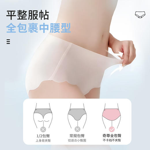 【YW】无忧购6条装一次性内裤超薄无痕户外旅行日抛免洗面膜裤（截单后3-5天发货) 商品图3