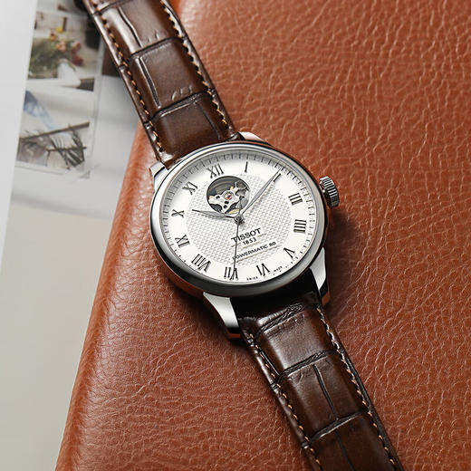 天梭(TISSOT)力洛克系列皮带机械男表T006.407.16.033.01 商品图5