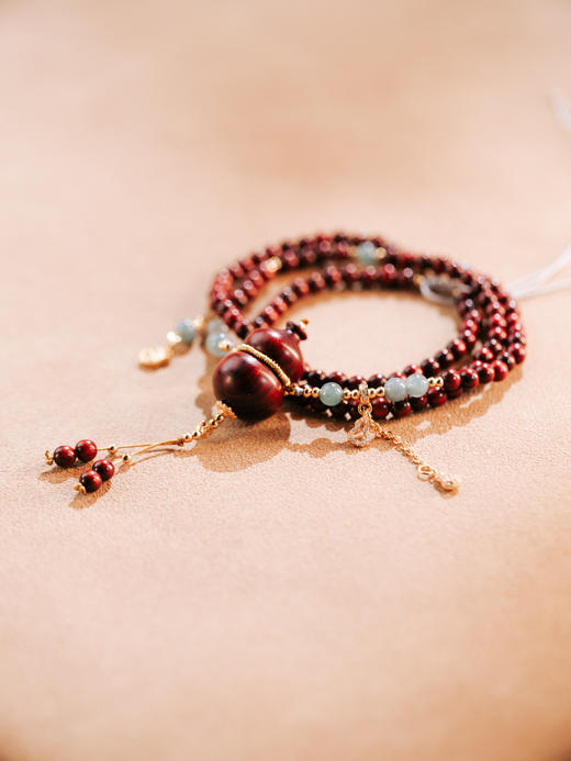 紫檀聚财福禄项链 | 原创高端设计 | 珠径0.5【器悟雅玩】 商品图1