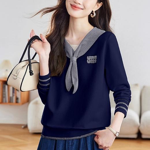 CC 66-6036洋气设计感毛衣打底衫时尚针织衫 商品图2