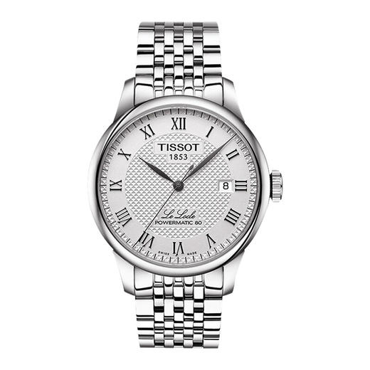 天梭Tissot力洛克系列80机芯机械男表银盘钢带 T006.407.11.033.00 商品图0