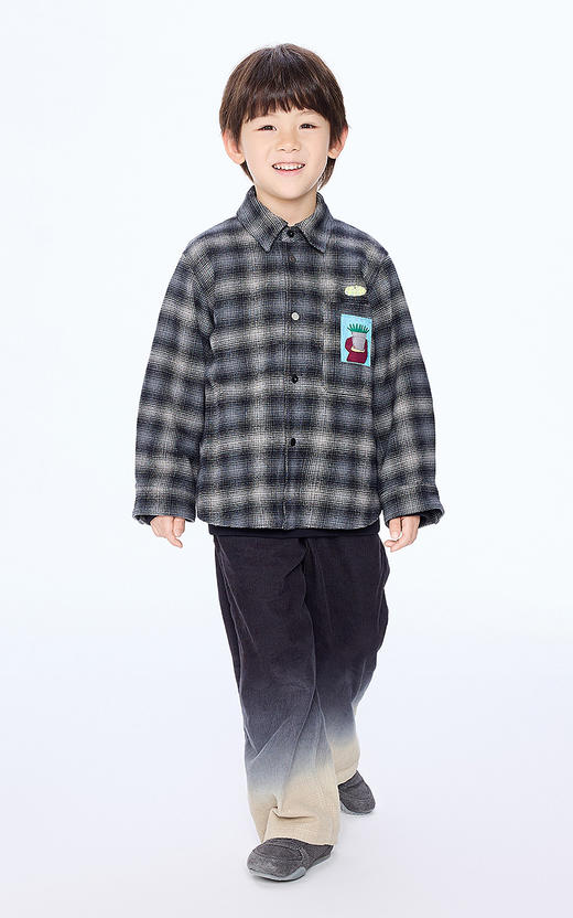 jnby  25年冬款   长袖衬衣  1P0212030 商品图0