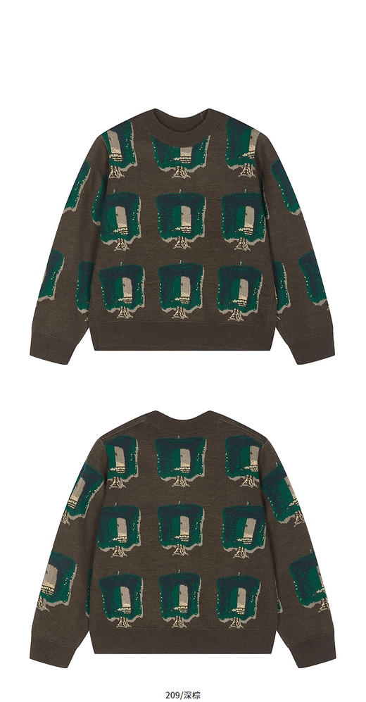 jnby   25年冬款   长袖套头毛衫  1P0311880 商品图9