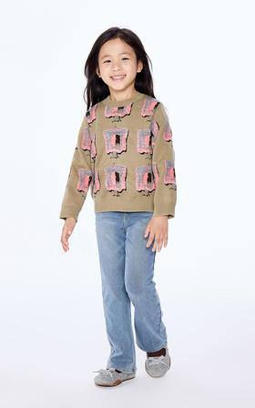 jnby   25年冬款   长袖套头毛衫  1P0311880