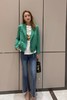 ANSUABEL 绿色中国结西装外套 16753 商品缩略图3
