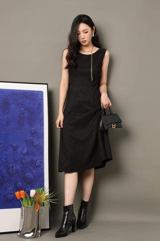 Le Malene 知性简约西装背心连衣裙套装 16880 商品图3