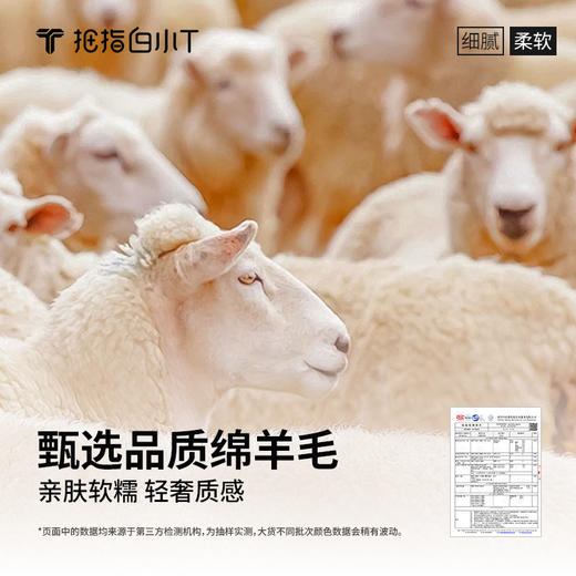 拇指白小T可机洗羊毛西装 商品图6