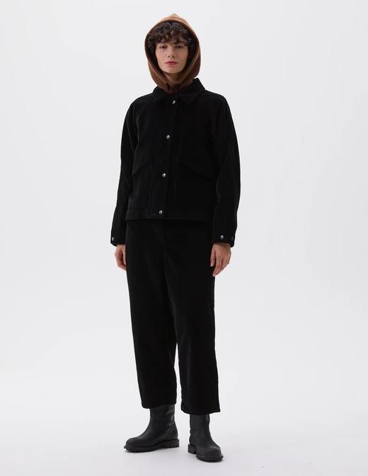 MHL 25AW 黑色brisbane moss灯芯绒工装夹克 商品图2