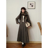 鹿向南「香颂绒梦」藜麦色法式复古西装外套半身裙时尚套装女初秋 商品缩略图4