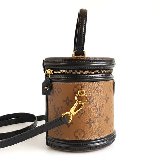 【95新】LV路易威登CANNES M43986老花CANNES发财桶包手提单肩包060925TJ40 现售价：9700 商品图4