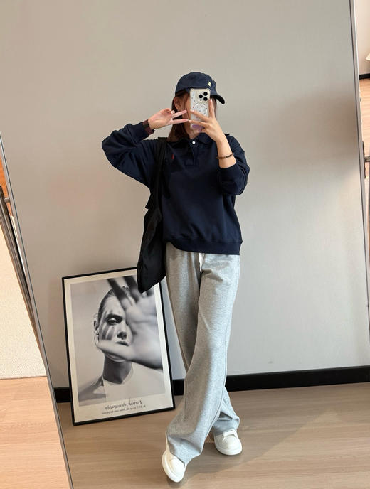 原单rl女款翻领Polo卫衣091604 商品图5