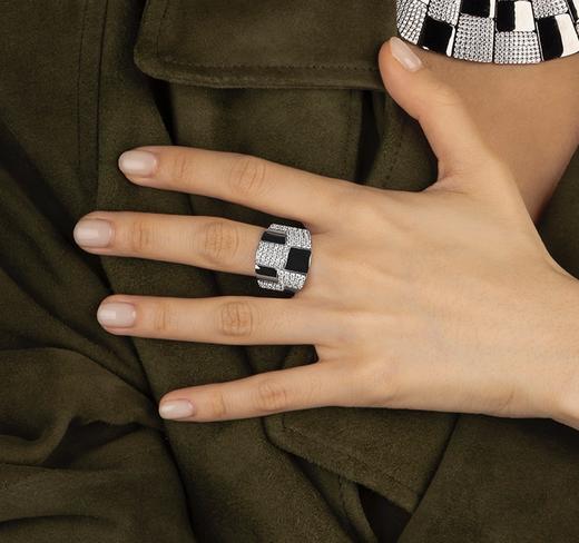 【不退不换，介意勿拍】APM Monaco 戒指  A23717XBR 商品图0