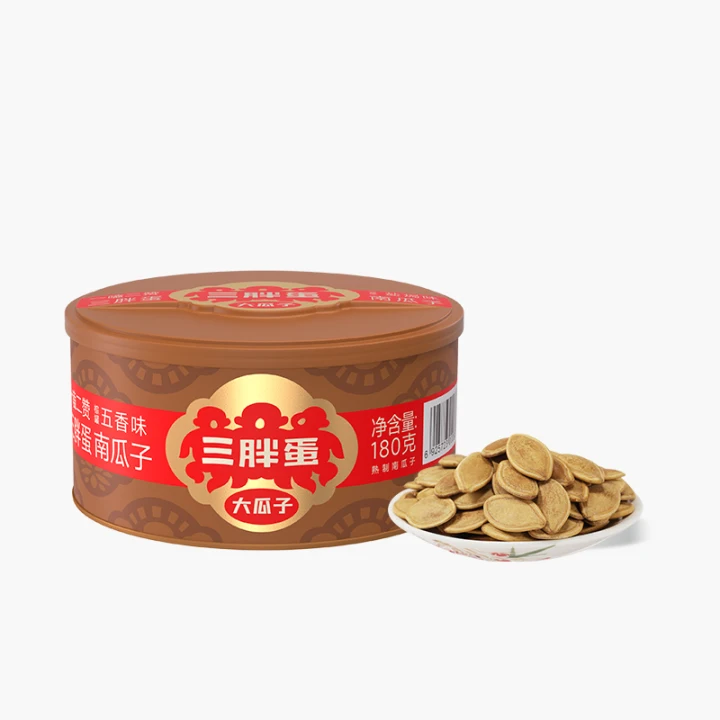 五香味南瓜子180g/罐