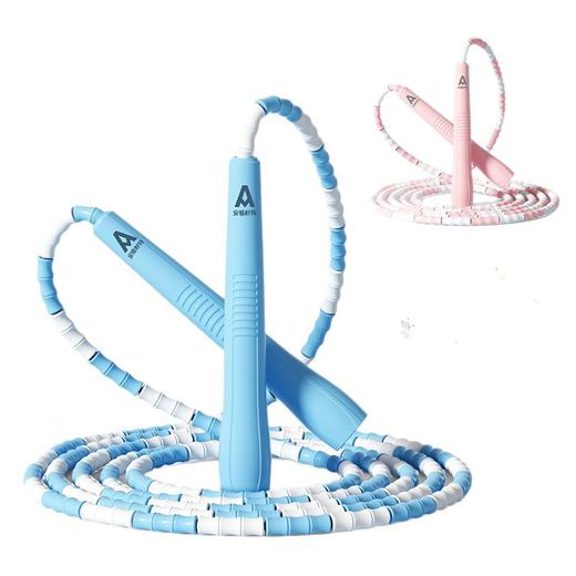 得力安格耐特FT168A竹节跳绳 小学生娱乐初学专用绳子 运动好学跳绳 商品图4