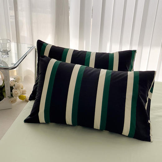 顶柔全棉简约条纹套件-TJ1597 商品图9