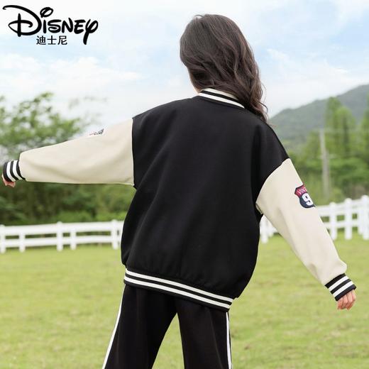 迪士尼女童外套秋季2023新款网红儿童棒球服春秋女大童秋季上衣潮 商品图1