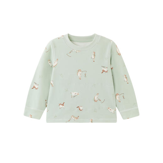 【商场同款】英氏儿童内衣吸湿发热长袖长裤内搭2025秋冬新款 商品图4