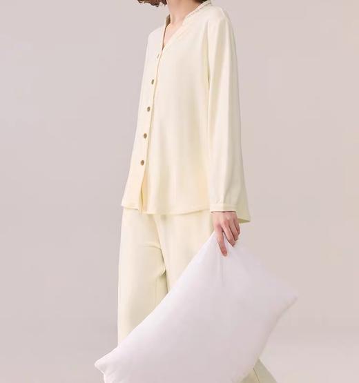【云暖绒】SCHIESSER德国舒雅女长袖长裤套装保暖面料睡衣31/25710H 商品图2