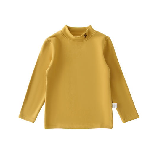 儿童德绒保暖打底衫半高领秋冬件上衣T350331 商品图4