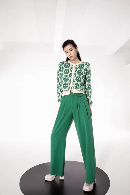 LNNNS 白绿撞色针织外套 16860 商品图2