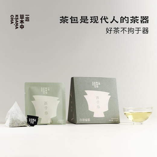 西子春·冷萃绿茶 | 自在茶系列 | 2.5g*7包 | 绿茶类 商品图3