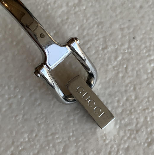 GUCCI中古马衔扣石英表 商品图2