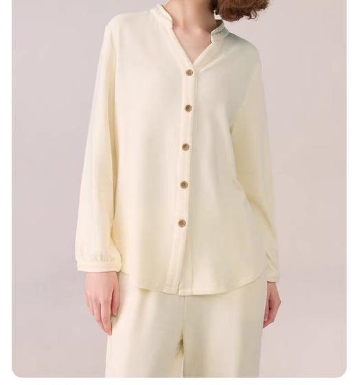 【云暖绒】SCHIESSER德国舒雅女长袖长裤套装保暖面料睡衣31/25710H 商品图3